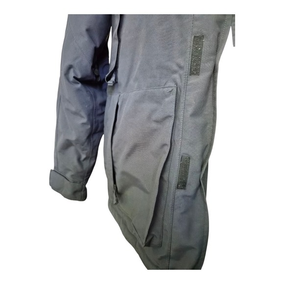 Duluth Trading Co Men's Hooded Insulated Work Jacket Coat Bluish Gray Nylon... - Picture 2 of 12